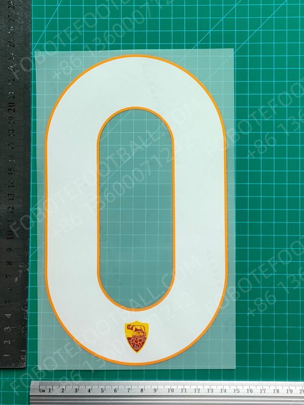 Roma 2024-25 2nd Away Nameset for Football Shirt Any Name & Number - Image 7