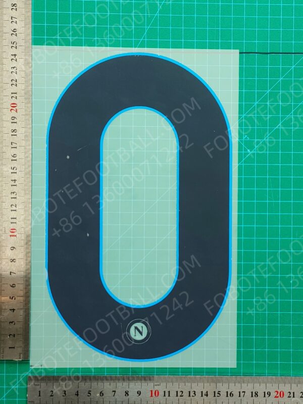 Napoli 2024-25 Away Nameset for Football Shirt Any Name & Number - Image 4