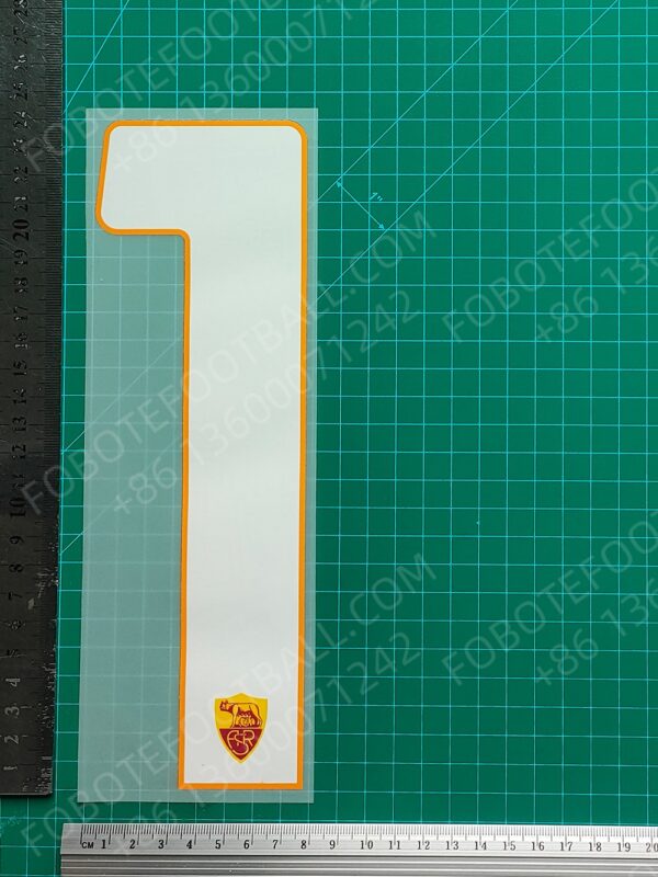 Roma 2024-25 2nd Away Nameset for Football Shirt Any Name & Number - Image 8