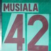 Bayern 2024-25 2nd Away Nameset for Football Shirt Any Name & Number - Image 8