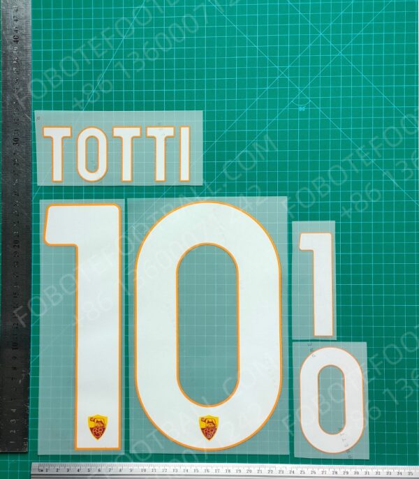 Roma 2024-25 2nd Away Nameset for Football Shirt Any Name & Number - Image 3