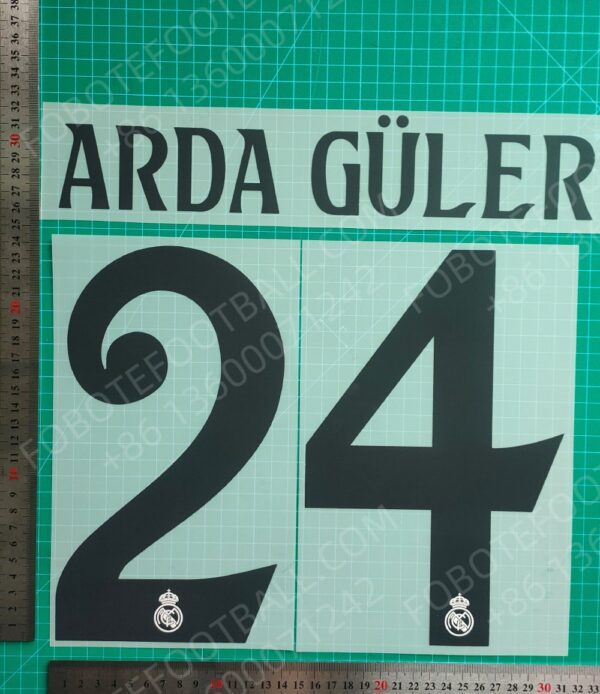 Real Madrid UCL 2024-25 Home Nameset for Football Shirt Any Name & Number - Image 18