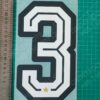 Botafogo 2024/25 Home Nameset for Football Shirt Any Name & Number - Image 5