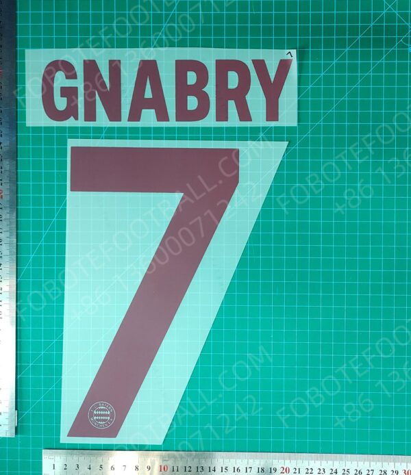 Bayern 2024-25 2nd Away Nameset for Football Shirt Any Name & Number - Image 4