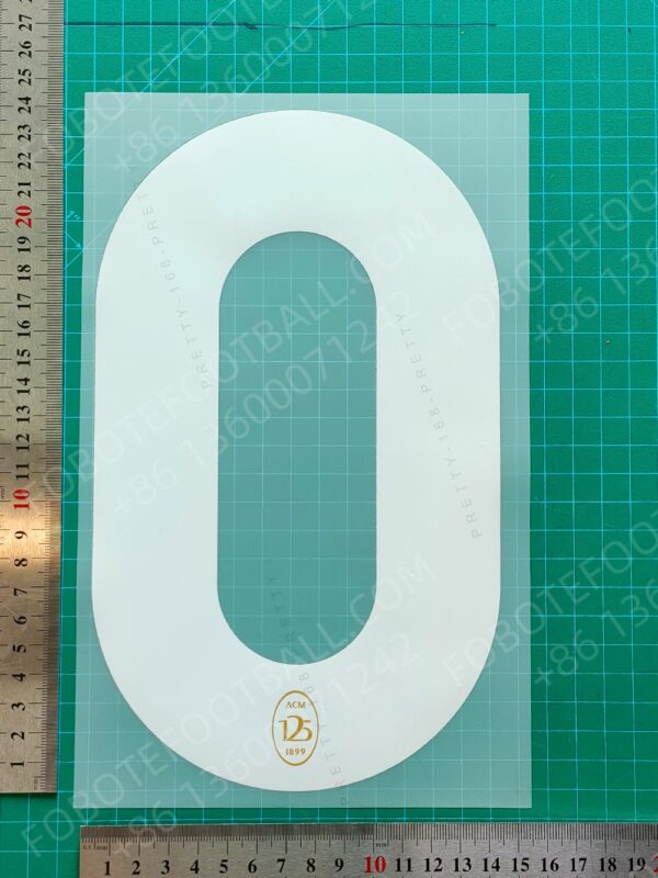AC Milan 125th Anniversary Special Edition Nameset for Football Shirt Any Name & Number - Image 3