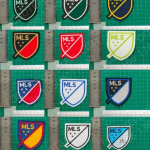 American League MLS Soccer Football Iron On Patches Pro-Weave