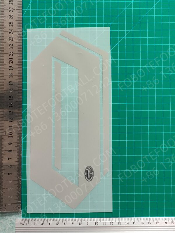 AC Milan UCL 2023/24 4th Away Nameset for Football Shirt Any Name & Number - Image 5