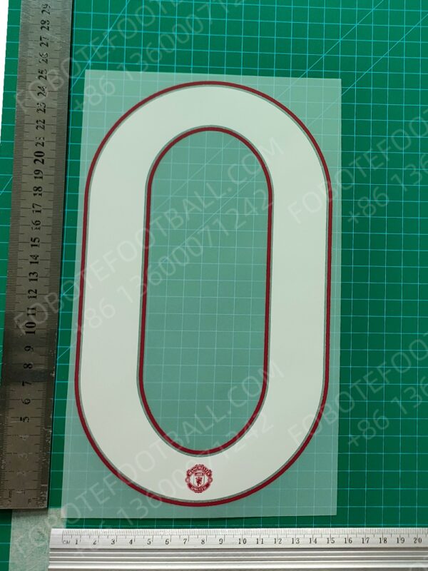 Manchester United UCL 23/24 Away Nameset for Football Shirt Any Name and Number - Image 12