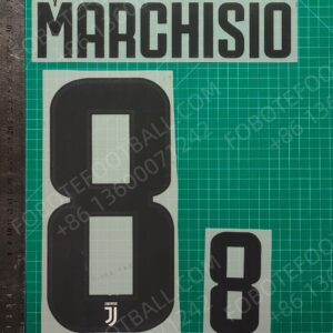 Juventus 18/19 Home Retro Player Nameset for Football Shirt Any Name & Number