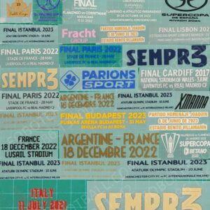 Match Detail Patches for Football Shirt Collection On the Chest