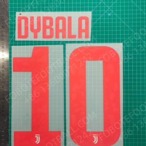 Juventus 19/20 2nd Away Retro Player Nameset for Football Shirt Any Name & Number