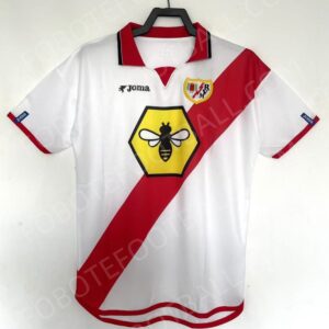 01/02 Rayo Vallecano Home Retro Football Jersey