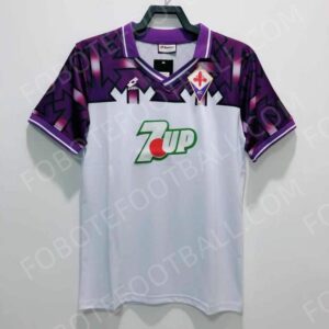 92/93 Fiorentina Away Retro Football Jersey