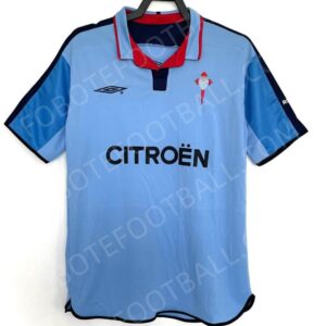 03/04 Celta Vigo Home Retro Football Jersey