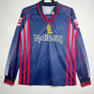 1998 IRON MAIDEN MAIDEN Home Retro Football Jersey Long sleeves