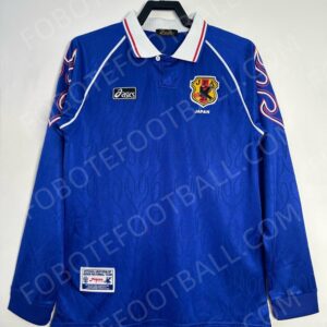 1998 Japan Home Retro Football Jersey Long sleeves