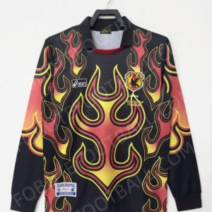 1998 Japan Home goalkeeper Retro Football Jersey Long sleeves