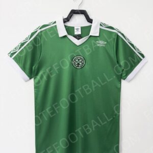 1980 Celtic FC Home Retro Football Jersey
