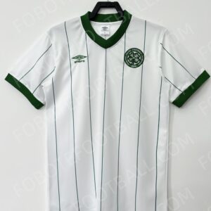 84/85 Celtic FC Away Retro Football Jersey