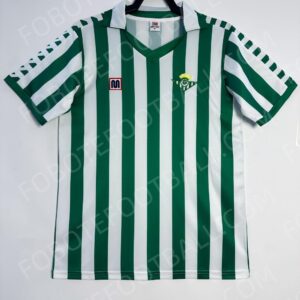 82/85 Real Betis Home Retro Football Jersey