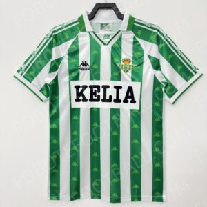 95/97 Real Betis Home Retro Football Jersey