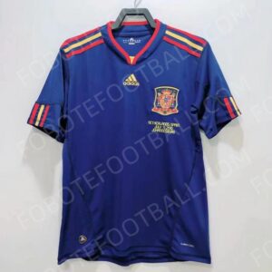 2010 Spain Away Retro Football Jersey