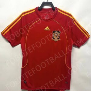 2008 Spain Home & Away Retro Football Jersey