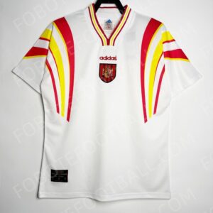 1996 Spain 2nd Away Retro Football Jersey