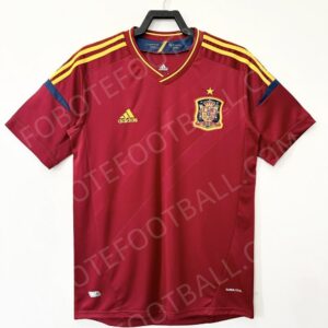 2012 Spain Home Retro Football Jersey