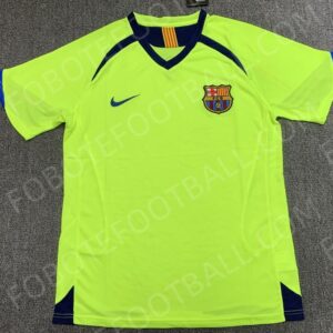 05/06 Barcelona Away Retro Football Jersey