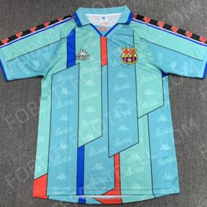 96/97 Barcelona Away Retro Football Jersey