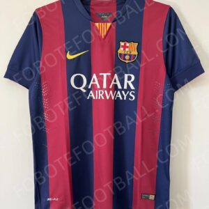 14/15 Barcelona Home Retro Football Jersey