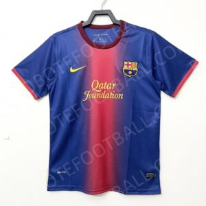 12/13 Barcelona Home Retro Football Jersey
