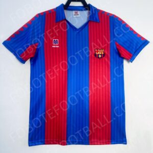 1989-92 Barcelona Home Retro Football Jersey