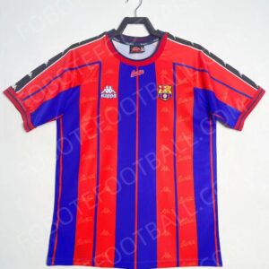97/98 Barcelona Home Retro Football Jersey