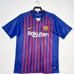 18/19 Barcelona Home Retro Football Jersey