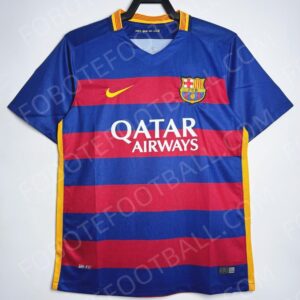 15/16 Barcelona Home Retro Football Jersey