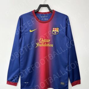 16/17 Barcelona Home Retro Football Jersey Long sleeves