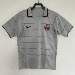 03/04 Barcelona Away Retro Football Jersey