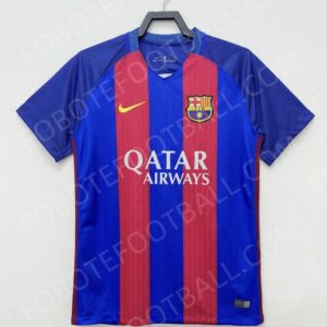 16/17 Barcelona Home Retro Football Jersey