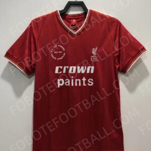 85/86 Liverpool Home Retro Football Jersey