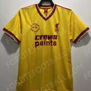 85/86 Liverpool Away Retro Football Jersey