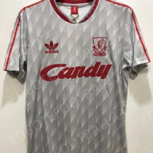 89/91 Liverpool Away Retro Football Jersey