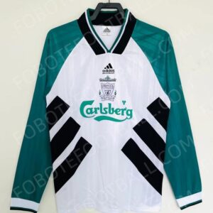 93/95 Liverpool Away Retro Football Jersey Long sleeves