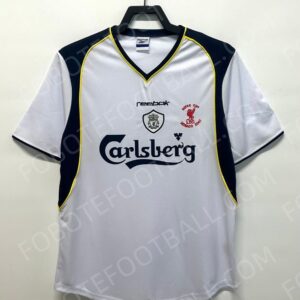 01/02 Liverpool Away Retro Football Jersey