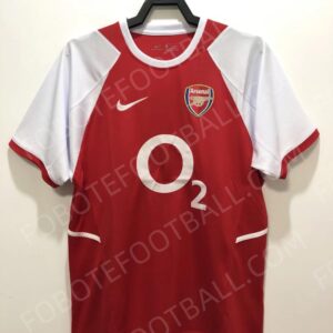 02/04 Arsenal Home Retro Football Jersey