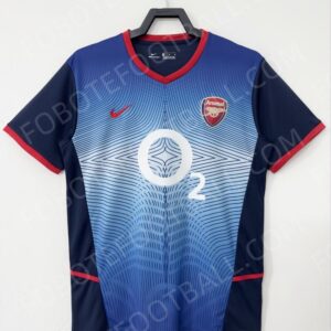 02/04 Arsenal Away Retro Football Jersey