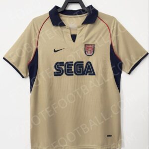 01/02 Arsenal Away Retro Football Jersey