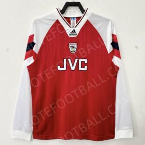92/94 Arsenal Home Retro Football Jersey Long sleeves