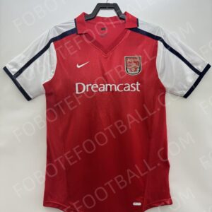 01/02 Arsenal Home Retro Football Jersey